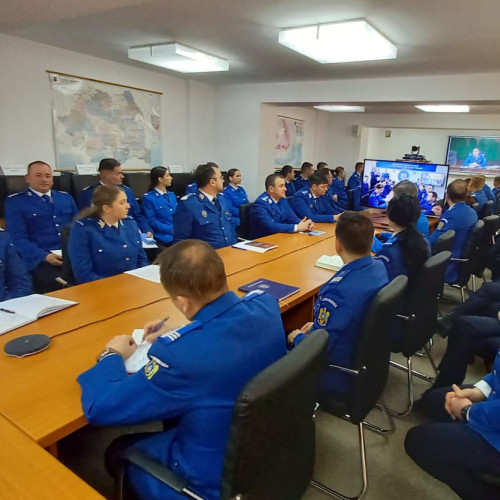 Jandarmii botoșăneni își prezintă bilanțul activității din 2023