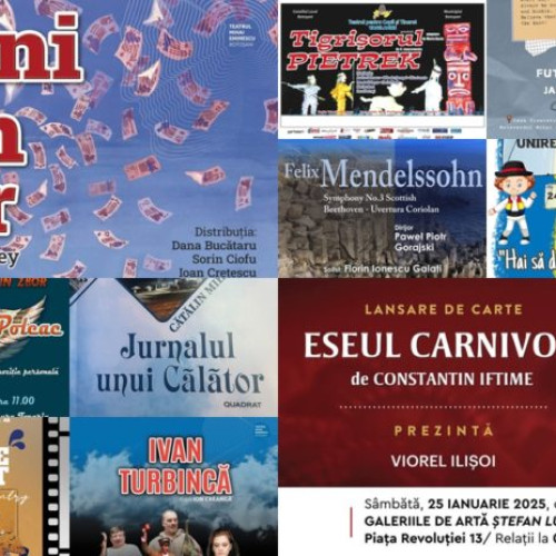 Weekendul prelungit al Micii Uniri în Botoșani: Oferte culturale variate