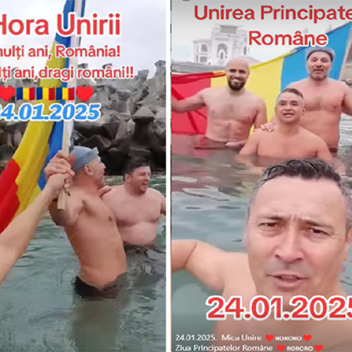 Tradiția românească continuă la Constanța, în ciuda temperaturilor scăzute