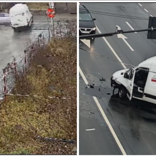 Accidentele rutiere surprinse de camerele de supraveghere în Cluj-Napoca