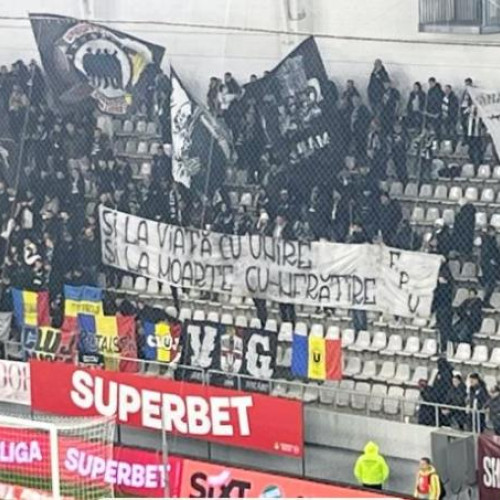 Incident între suporteri la meciul Dinamo București - U Cluj