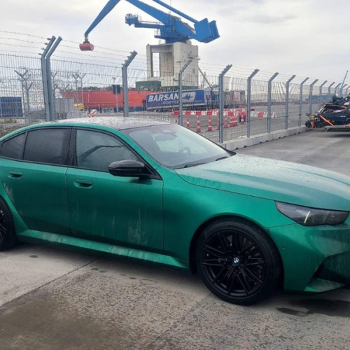 Captură de vehicul căutat de autoritățile poloneze la frontiera din Constanța