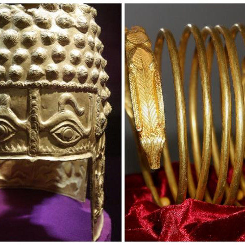 Jaful de la muzeul Drents din Assen: Obiecte din tezaurul dacic furate