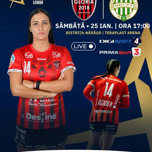 Meci crucial pentru CS Gloria la TeraPlast Arena