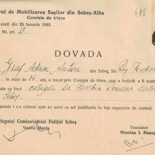 Deportarea sasilor din Sebeș în lagărele din Rusia: 80 de ani de la tragedie