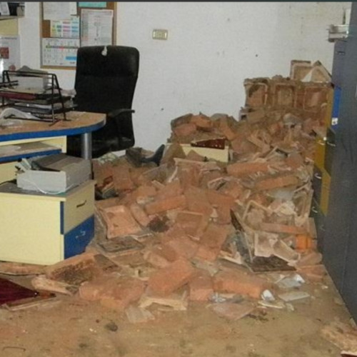 Explozie la o sobă de teracotă în Cluj-Napoca, fără victime