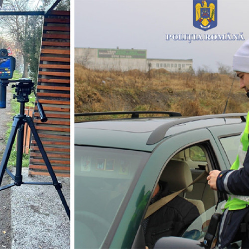 Un șofer din Măcin prins conducând cu o viteză excesivă și sub influența alcoolului