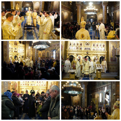 Sfanta Liturghie la Catedrala din Targoviste, cu hirotonirea unui nou preot