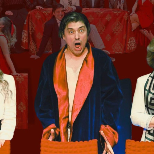 Spectacol de teatru la Casa de Cultura „Ion Sangerean” din Ocna Mureș