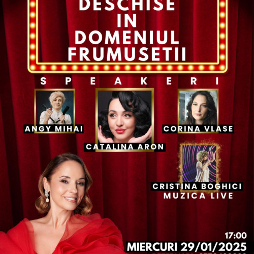 Andreea Marin, invitată specială la "Ziua porților deschise în domeniul frumuseții"