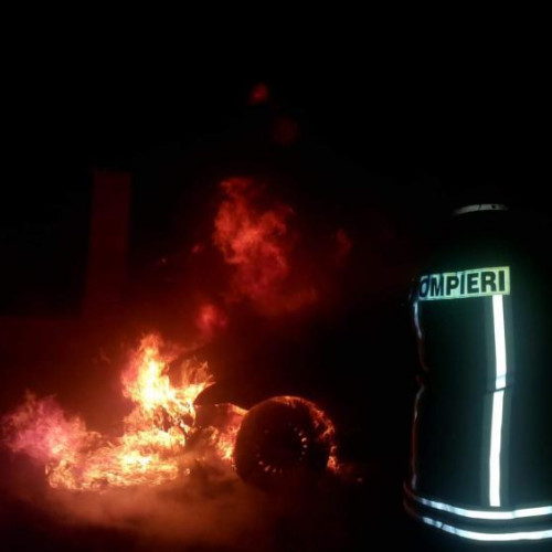 Incendiu pe Bulevardul 21 Decembrie din Cluj-Napoca