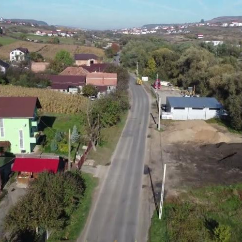 Strada Valea Chintaului din Cluj, modernizată fără coșuri de gunoi