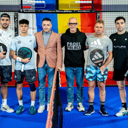 Spectacol sportiv la ediția a doua a turneului Transilvania Trophy la padel