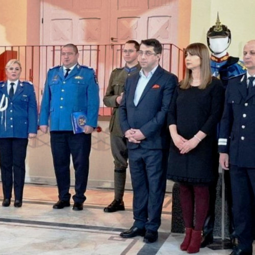 Vernisajul expoziției "Jandarmeria Română 1850 - 2020. O istorie în uniforme" la Tribunalul Vrancea