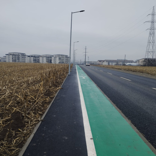 Modernizarea străzii Varsovia din Sibiu a costat 5,3 milioane de lei