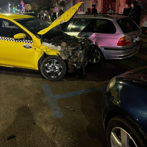 Accident de circulație pe strada Roman Musat