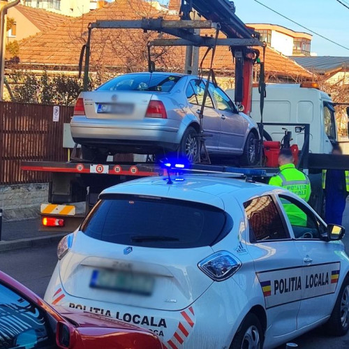 Clujean fără mașină după ce aceasta a fost ridicată de pe strada Tărnavelor