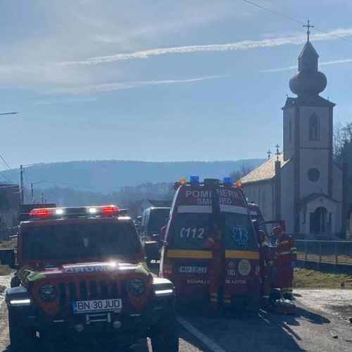 Accident tragic în Beclean: un bărbat de 90 de ani a decedat după o coliziune