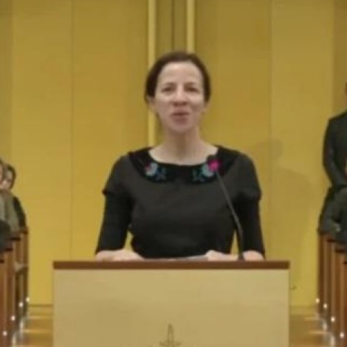 Roxana Minzatu, vicepreședinte executiv al Comisiei Europene, depune jurământul