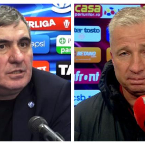 Fanii CFR Cluj cer demisia lui Dan Petrescu, Gică Hagi intervine la conferința de presă