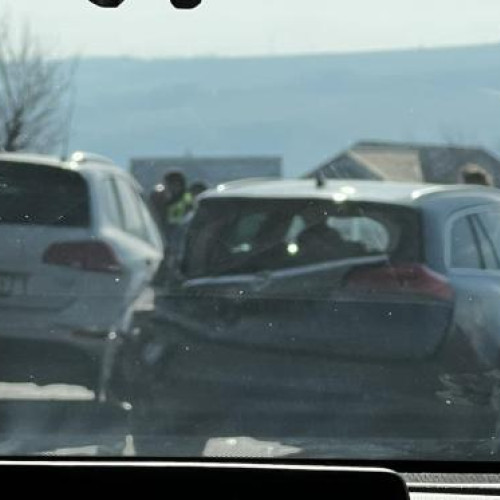 Accident rutier în Copaceni, fără victime