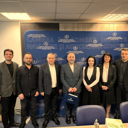 Vizita delegației din Zonguldak la CCINA Constanța pentru consolidarea relațiilor economice