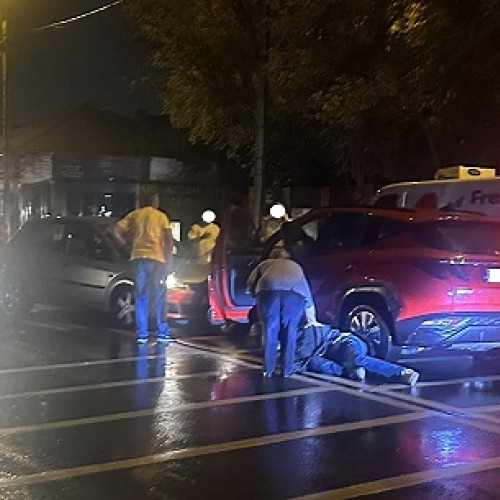 Accident rutier pe strada Tudor Vladimirescu din Satu Mare