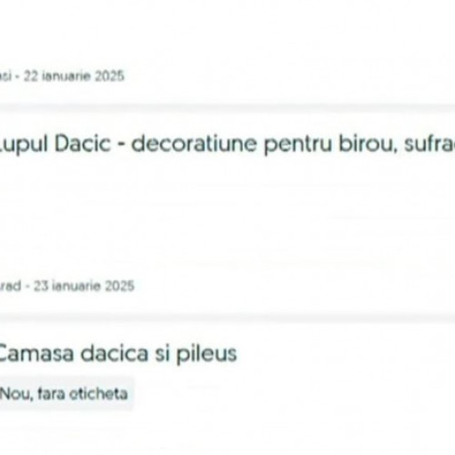 Bijuteriile dacice atrag atenția pe internet