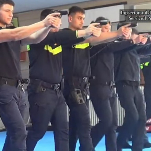 Agenți de poliție proaspăt pregătiți au început cariera la Galați