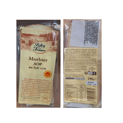 Retragerea brânzei Morbier de la vânzare din cauza bacteriei E. coli