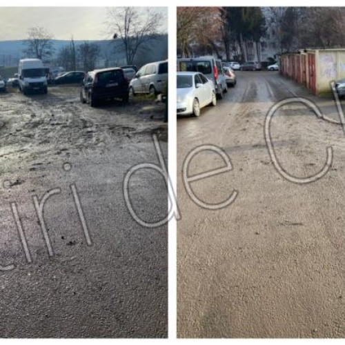 Probleme grave din cauza lipsei locurilor de parcare pe Aleea Tazlau din Cluj-Napoca