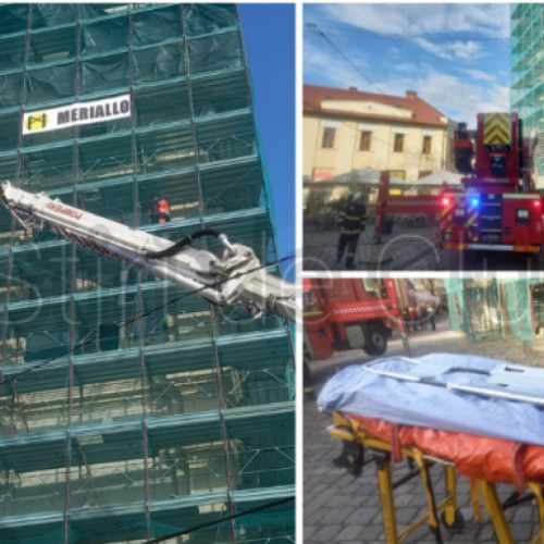 Incident în Piața Muzeului din Cluj-Napoca