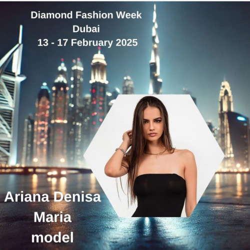 Ariana Armega din Ticleni va defila la Diamond Fashion Week Dubai