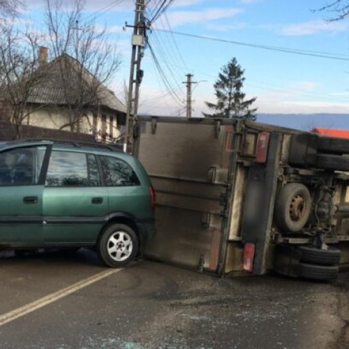 Trei răniți într-un accident rutier la Gulia