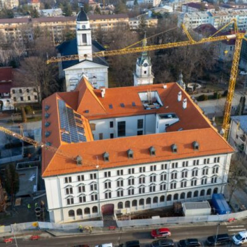 Proiectul de reabilitare a Palatului Administrativ din Suceava avansează