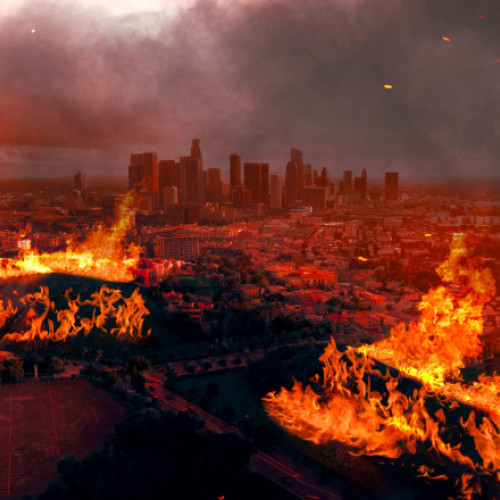 Los Angeles, pe marginea unei crize majore