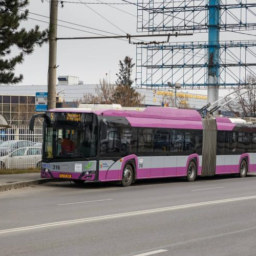 O nouă linie de troleibuz va conecta Gheorgheni de Aeroport și centrul Clujului