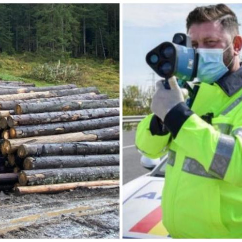 Polițiștii clujeni au aplicat sute de amenzi șoferilor teribiliști