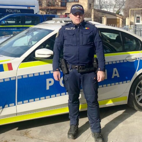 Politist din Focsani salvează o fetiță de 3 ani, în pericol de sufocare