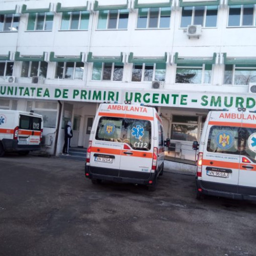 Intervenție a ambulantei în Focșani după un accident