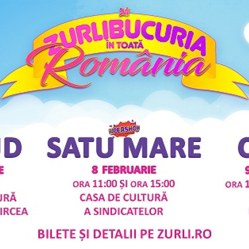 Caravana spectacolelor Zurli ajunge în județul Satu Mare