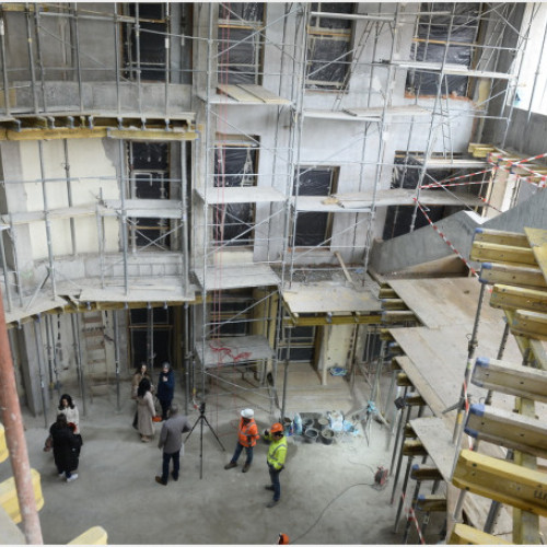 Modernizarea Bibliotecii Județene „Gheorghe Șincai” se finalizează în vara acestui an