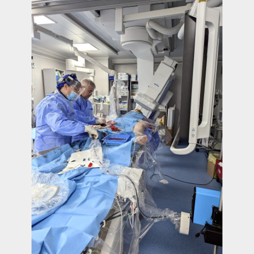 Intervenție medicală în premieră în România, salvând viața unui pacient de 46 de ani