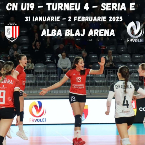Weekend plin de volei în Alba Blaj Arena