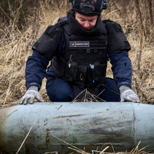 Bombă rusească FAB-500 neutralizată în regiunea Harkov