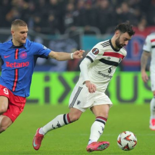 FCSB pierde meciul cu Manchester United, scor 0-2, în Europa League