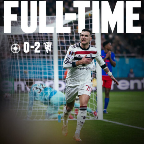 FCSB pierde acasă cu Manchester United, 0-2 în Europa League