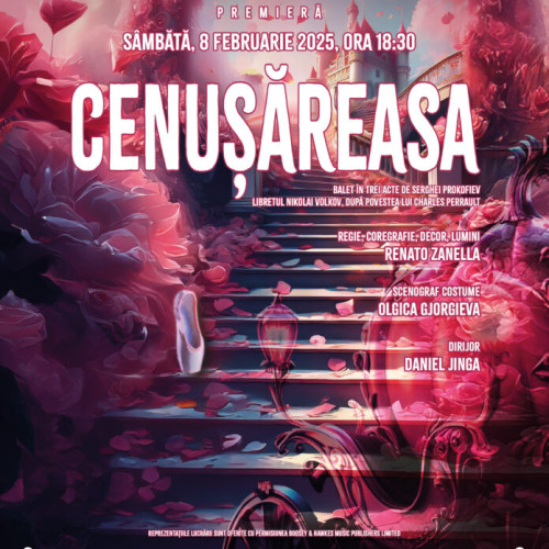 Premiera baletului 'Cenușăreasa' la Opera Națională București