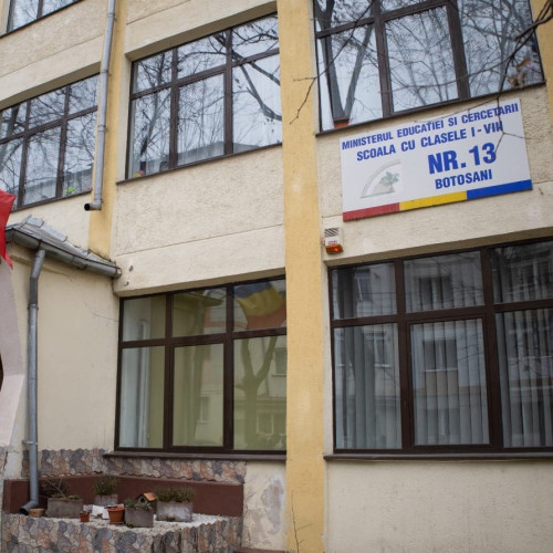 Școala Gimnazială nr. 13 Botoșani, parte a proiectului SKATE