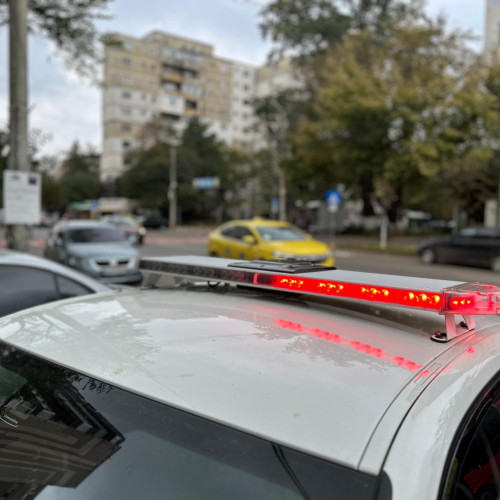 Botoșănean urmărit de poliție după o manevră bruscă în fața autospecialei